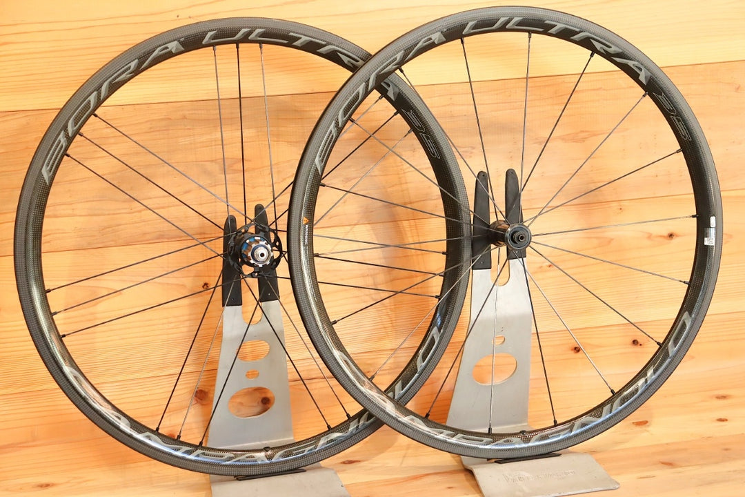 カンパニョーロ CAMPAGNOLO ボーラ BORA ULTRA 35 カーボン クリンチャー ホイールセット カンパ12/11S 17C 【千葉店】