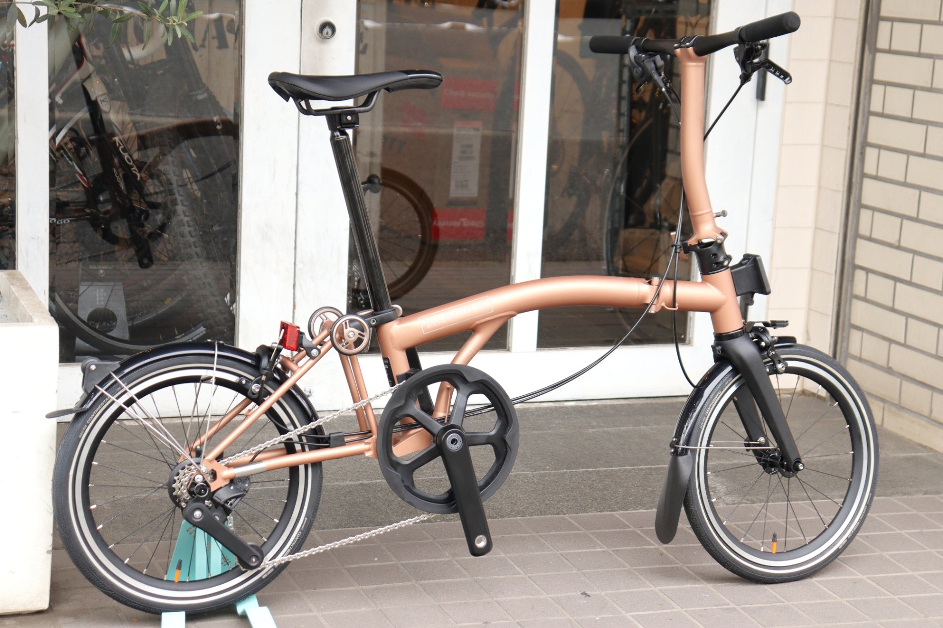 ブロンプトン BROMPTON T LINE URBAN LOW CERATECH BRONZE S4L 2025