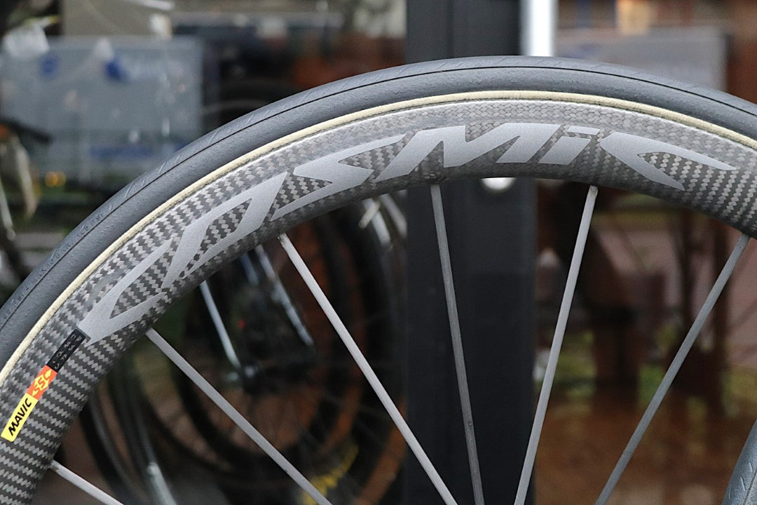 マヴィック MAVIC コスミックカーボン アルチメイト COSMIC CARBONE ULTIMATE チューブラー カーボンホイール シマノ 12/11S 【東京南麻布店】