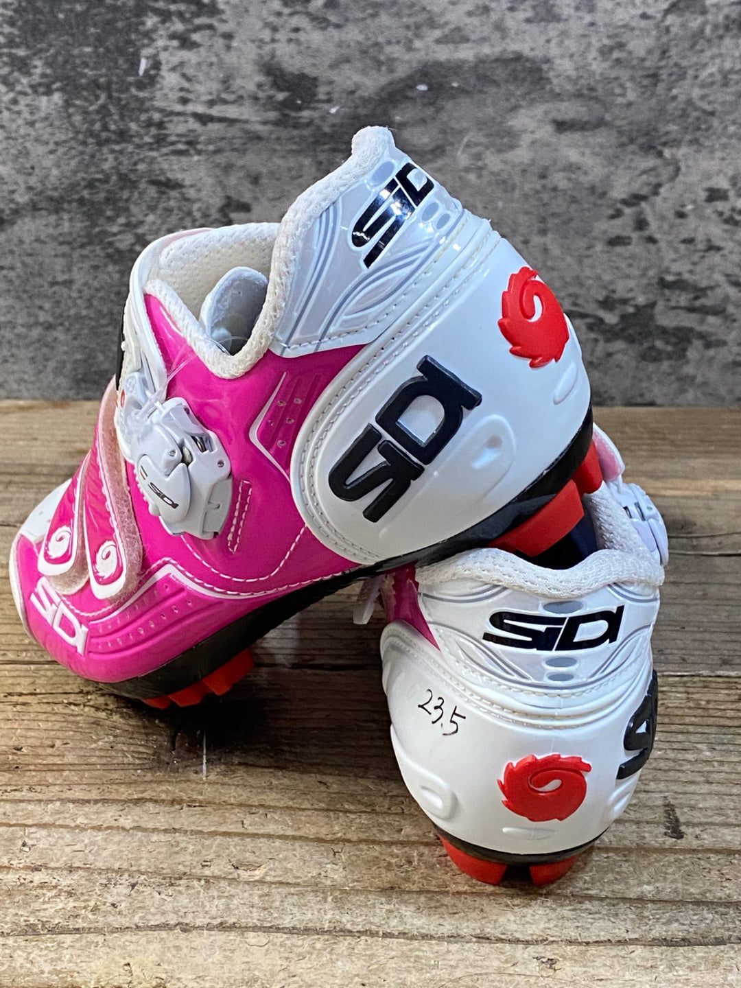 KG382 シディ SIDI TRACE MTB ビンディングシューズ ピンク SPD EU36W ※ペン字あり