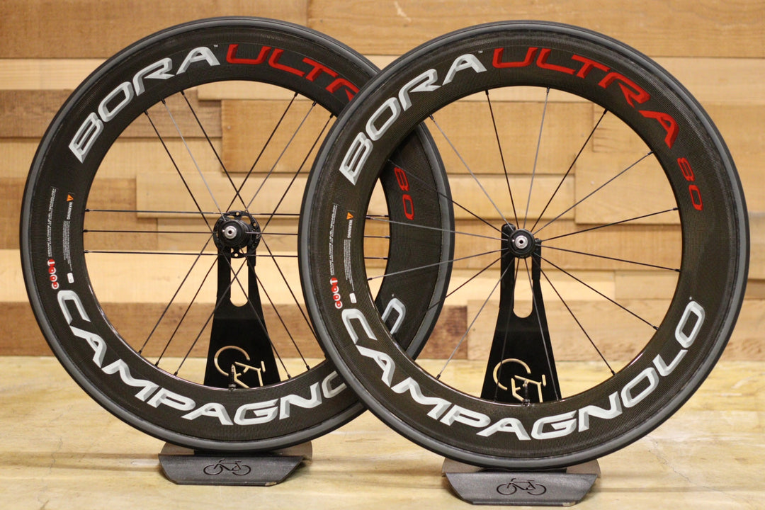 カンパニョーロ Campagnolo ボーラ ウルトラ BORA ULTRA 80 カーボン チューブラー ホイールセット シマノ 12/11S 【立川店】