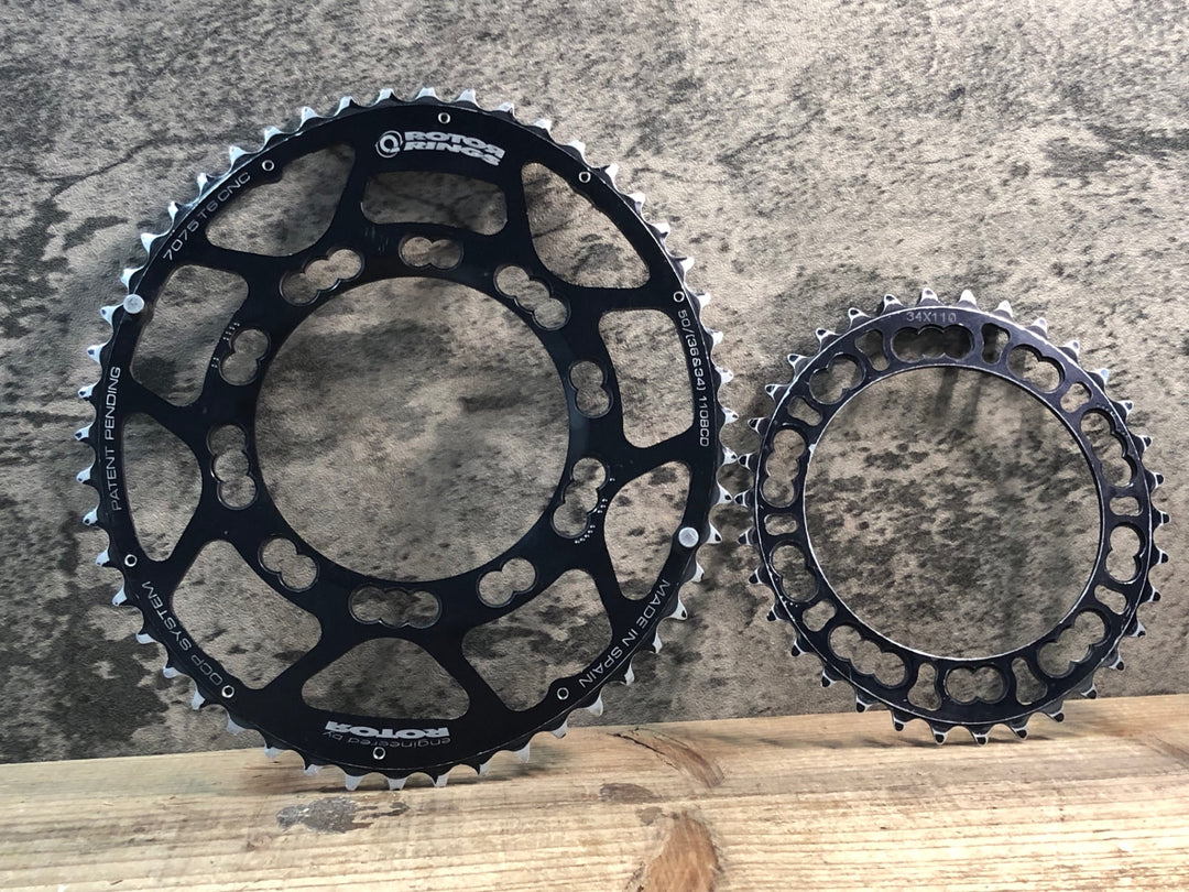 JB604 ローター ROTOR QRINGS チェーンリング 50/34T