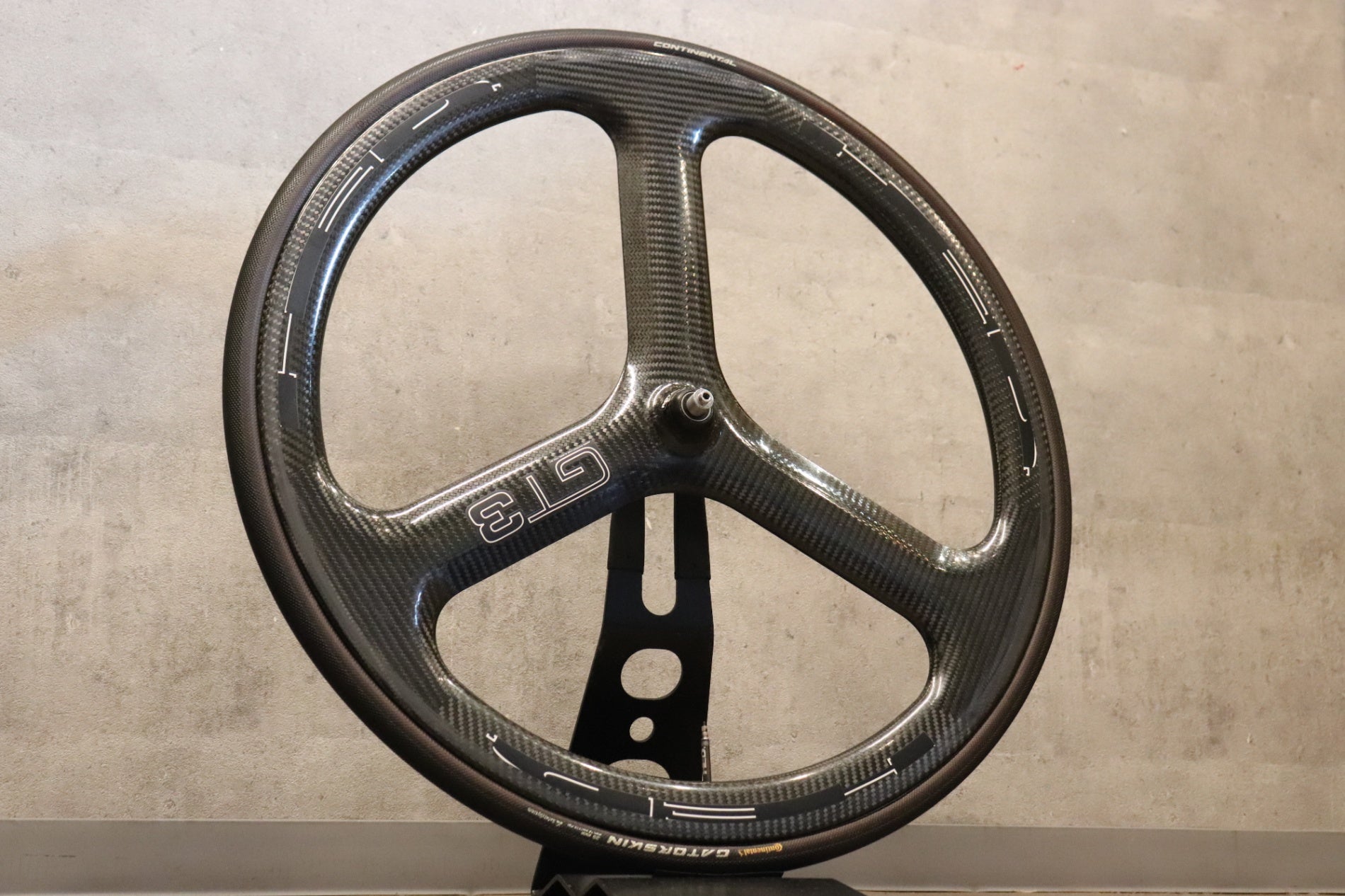 ヘッド HED GT3 カーボン チューブラー フロントのみ バトンホイール