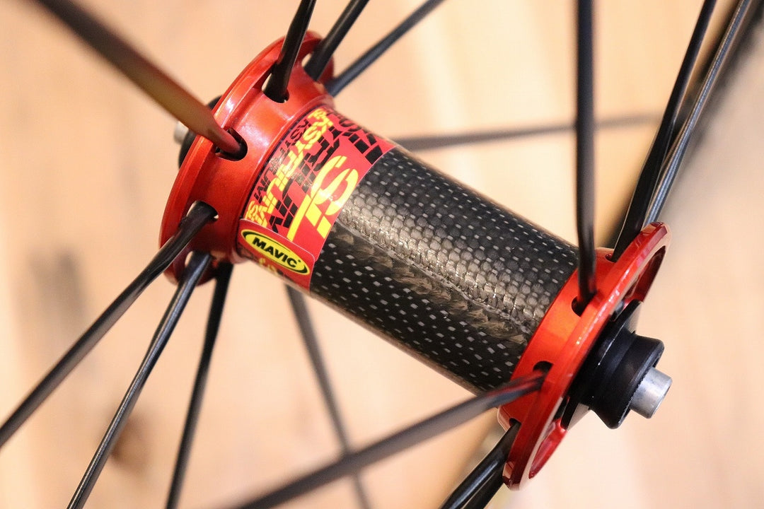 マヴィック MAVIC キシリウム KSYRIUM SL SUPERLIGHT アルミ クリンチャー ホイールセット シマノ 11S/12S ナローリム 15C 【芦屋店】