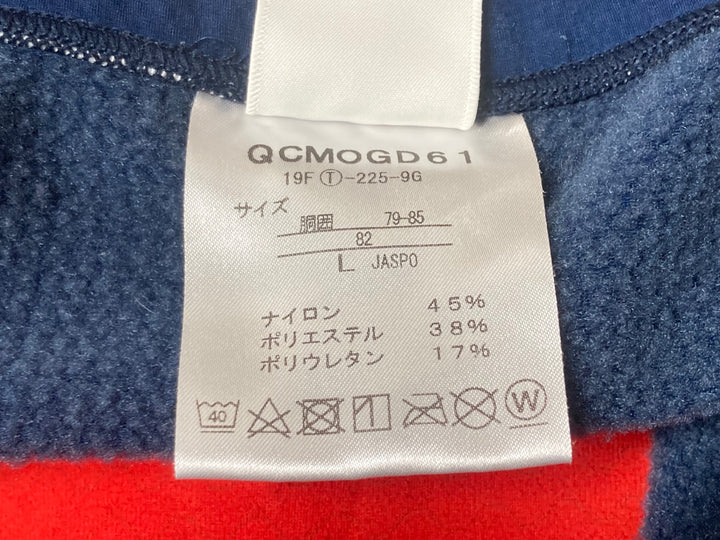 JW076 ルコックスポルティフ le coq sportif レーサータイツ ネイビー L 裏起毛