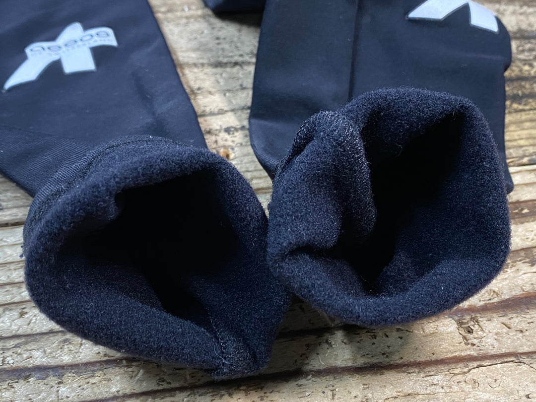 JV135 アソス ASSOS アームウォーマー 黒 サイズ不明 裏起毛