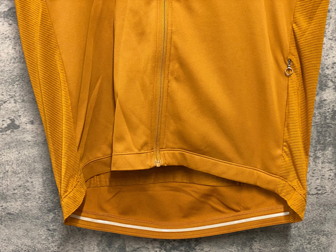 JY679 ラファ Rapha BREVET LIGHTWEIGHT JERSEY 半袖 サイクルジャージ オレンジ L