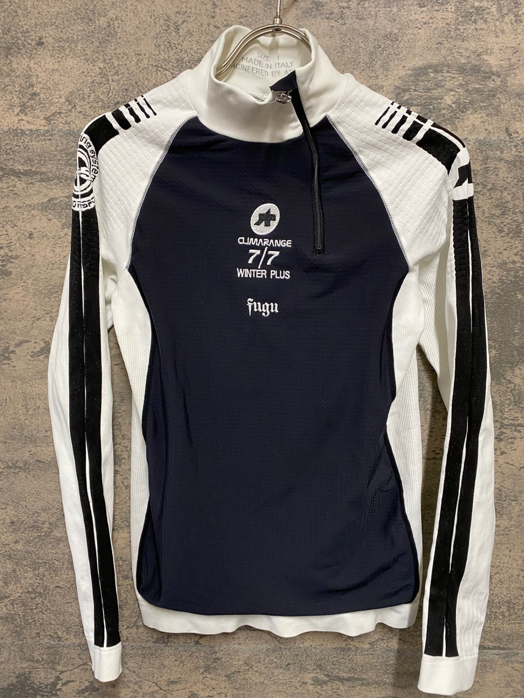 KC804 アソス assos LS skinFoil winter Plus 7/7 長袖 ベースレイヤー 黒 白 Ⅰ
