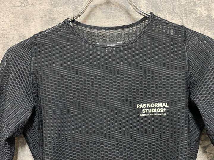JP156 パスノーマルスタジオ PAS NORMAL STUDIOS メカニズム MECHANISM PRO ZIPLESS JERSEY 半袖 サイクルジャージ 黒 S