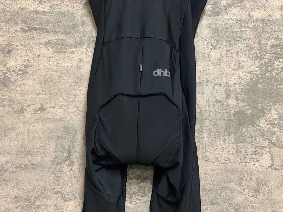 KI019 DHB ビブタイツ M 黒 裏起毛