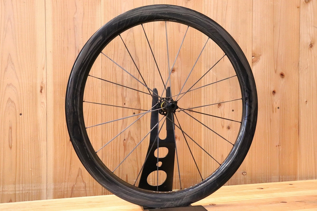 エリートホイールズ ELITE WHEELS ドライブ DRIVE 50D カーボン チューブレスレディ フロントホイール 【芦屋店】