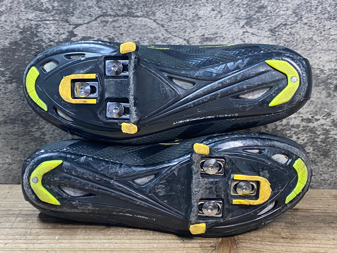 JQ581 ノースウェーブ NORTHWAVE SONIC 2 PLUS ビンディングシューズ SPD SPD-SL 兼用 黒 EUR42