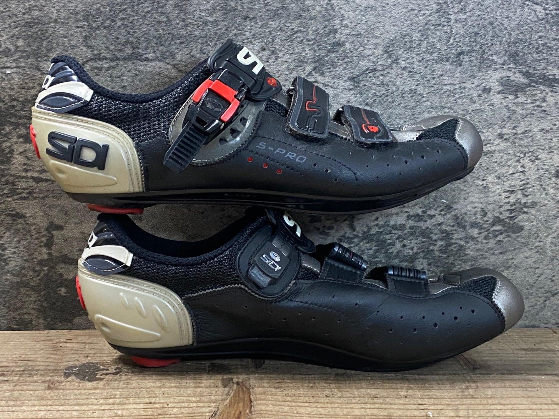 JS021 シディ SIDI S-PRO ビンディングシューズ SPD-SL 黒 EU44 – BICI
