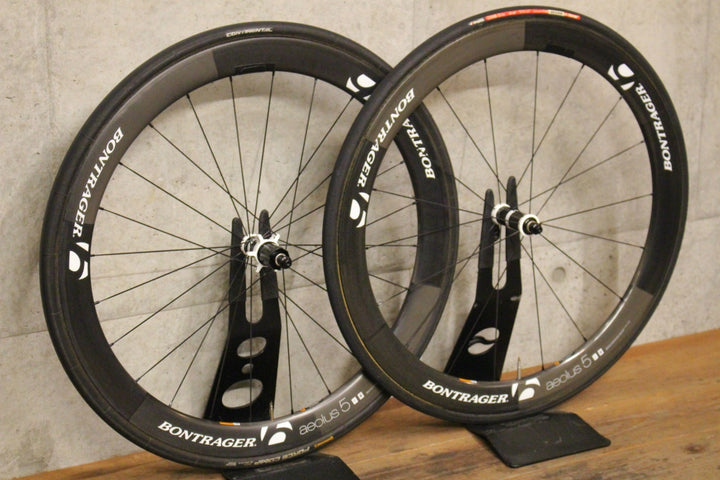 ボントレガー BONTRAGER アイオロス AEOLUS D3 5 カーボン チューブラー ホイールセット シマノ 12/11S 【福岡店】