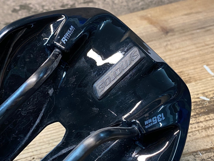 JP322 シンクロス Syncros TOFINO サドル 黒 135mm CARBONレール ※マーカー痕
