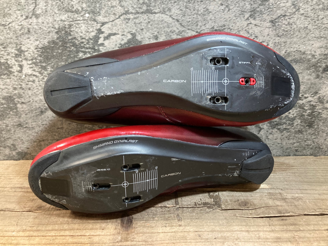 KH150 シマノ SHIMANO RC7 SH-RC701 ビンディングシューズ SPD-SL 赤 EU41
