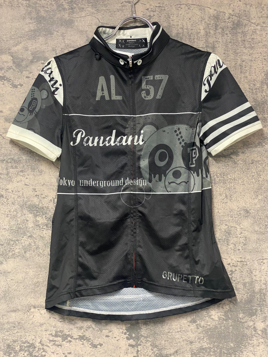 KK011 パンダーニ Pandani 半袖 サイクルジャージ 黒 L レディース