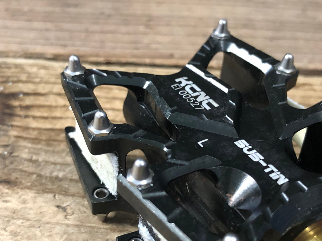 JO958 KCNC KYREX SLIM ROAD PLATFORM フラットペダル ステンレスシャフト