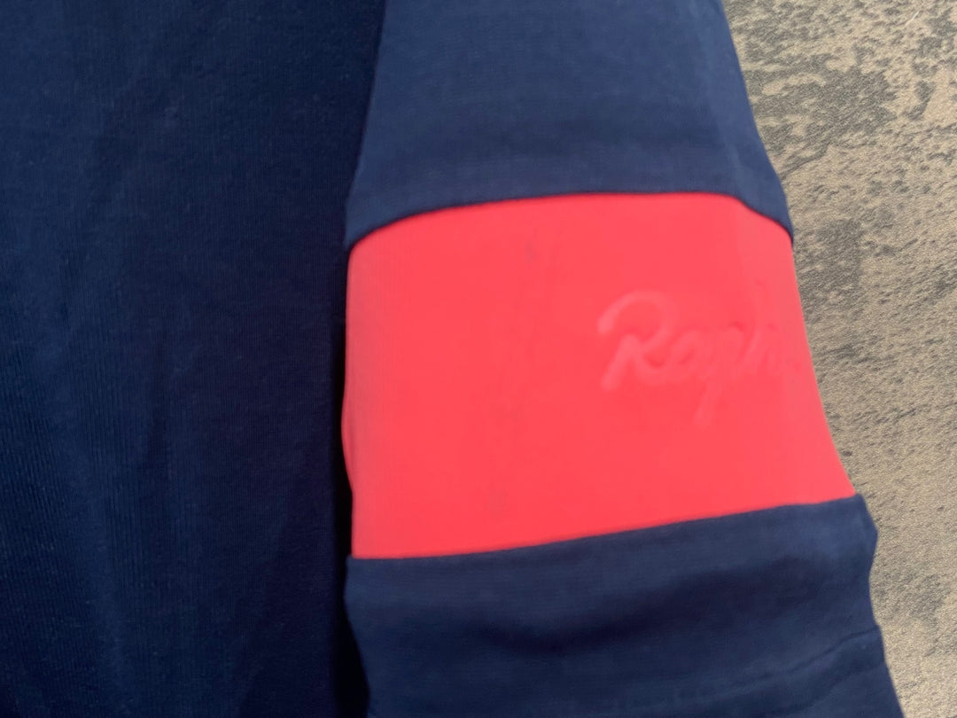 JQ107 ラファ Rapha CLASSIC JERSEY 2 半袖サイクルジャージ 紺 XXL ※生地ほつれあり