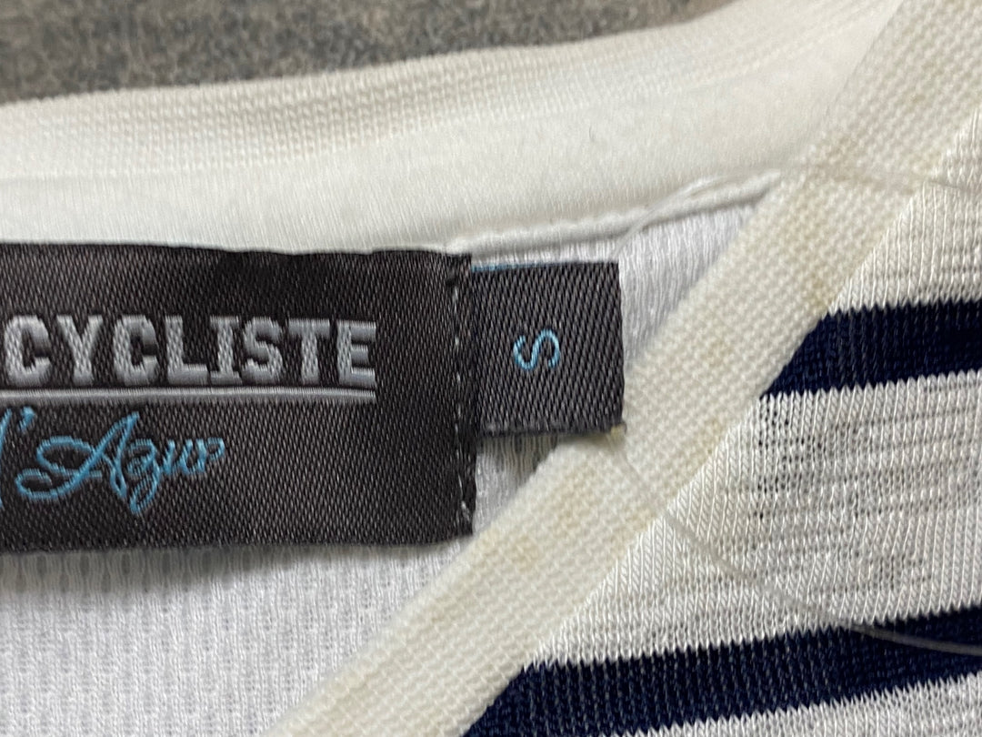 JR241 カフェドシクリステ Cafe du Cycliste PAULINE 半袖 サイクルジャージ 白 S