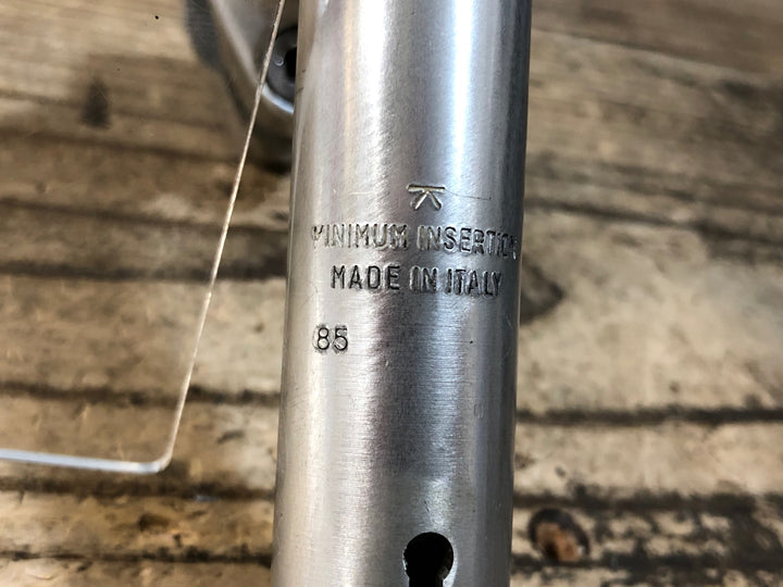 KC919 チネリ Cinelli 刻印 スレッドステム 85mm 22.2mm Φ25.4 シルバー