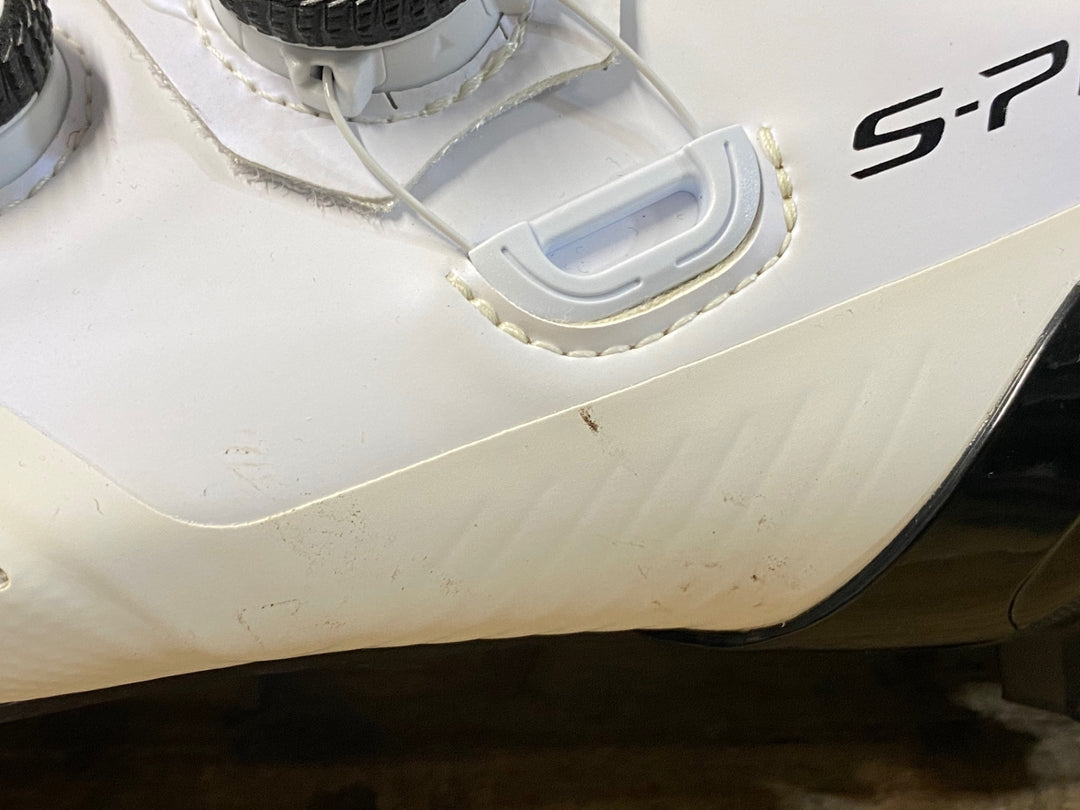 KD173 シマノ SHIMANO エスファイア S-PHYER SHXC902M ビンディングシューズ 白 SPD EU43.5