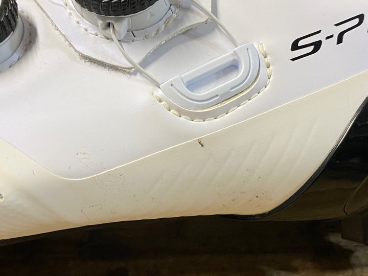 KD173 シマノ SHIMANO エスファイア S-PHYER SHXC902M ビンディングシューズ 白 SPD EU43.5