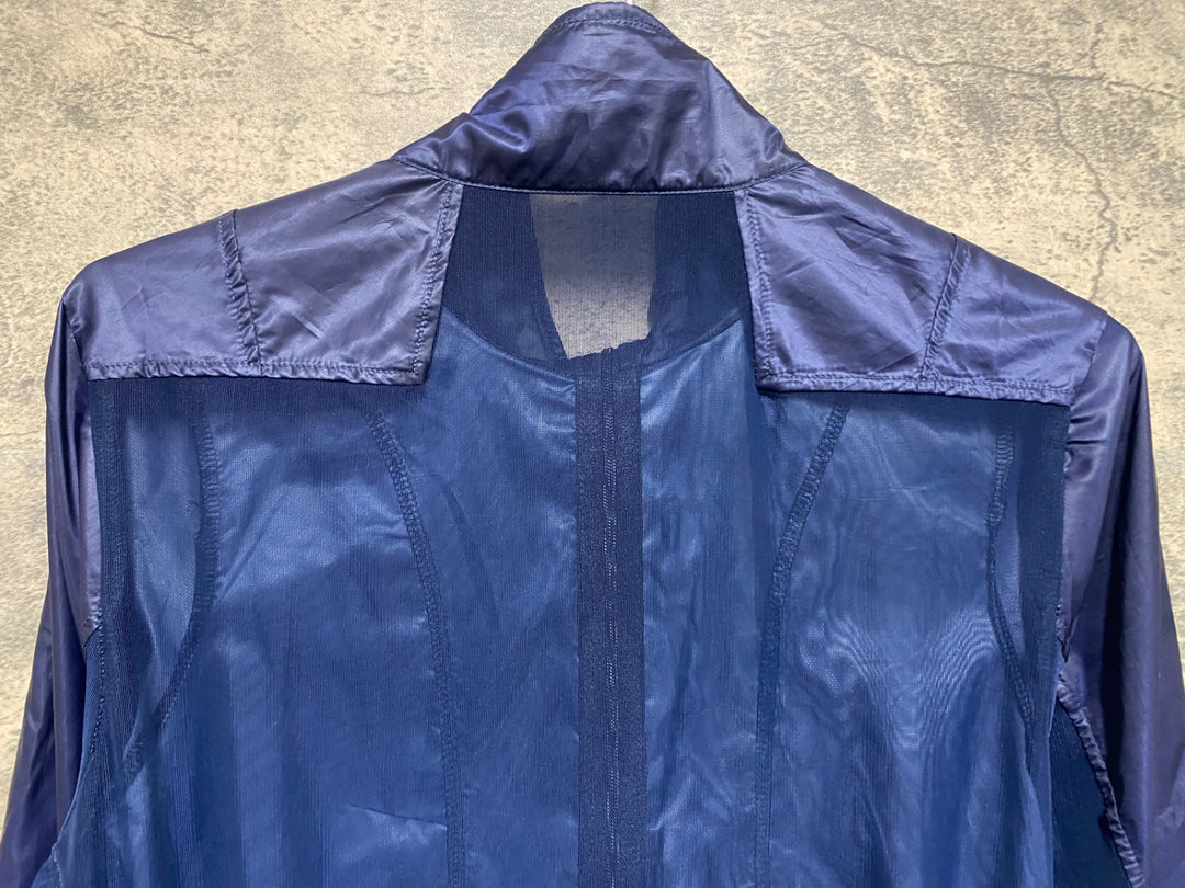 KS238 カフェドシクリステ cafe du cycliste Petra Jacket 長袖 ウィンドブレーカー 紺 S