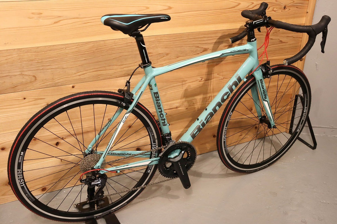 ビアンキ Bianchi ヴィアニローネ Via Nirone7 2015 55サイズ アルテグラ R8000 11S アルミ ロードバイク 【千葉店】