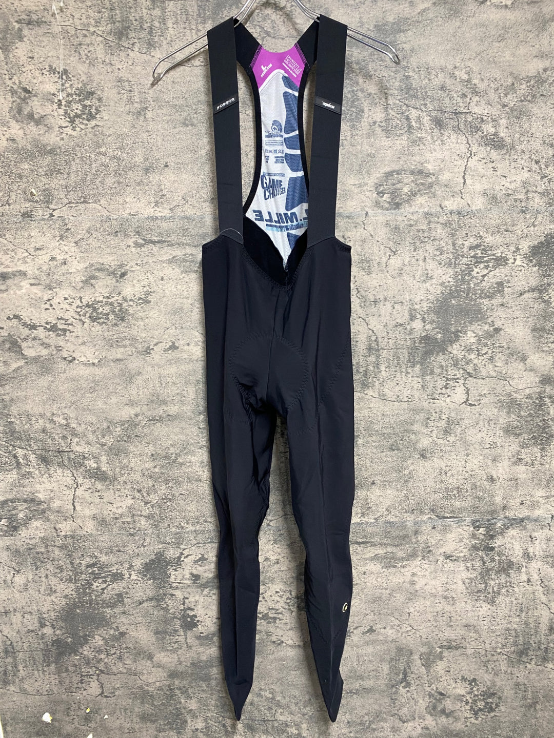 JY646 アソス ASSOS LL.MILLE 4.4 bonKa WINTER ビブタイツ 黒 L 裏起毛