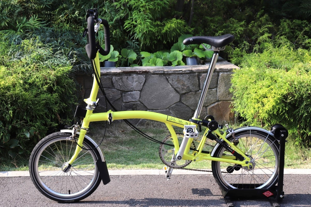 ブロンプトン BROMPTON P6L 2014モデル イエロー 折り畳み ミニベロ 小径車 16インチ 【さいたま浦和店】