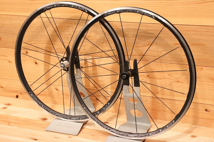 カンパニョーロ CAMPAGNOLO ゾンダ ZONDA C17 アルミ クリンチャー ホイールセット シマノ12S/11S 【千葉店】
