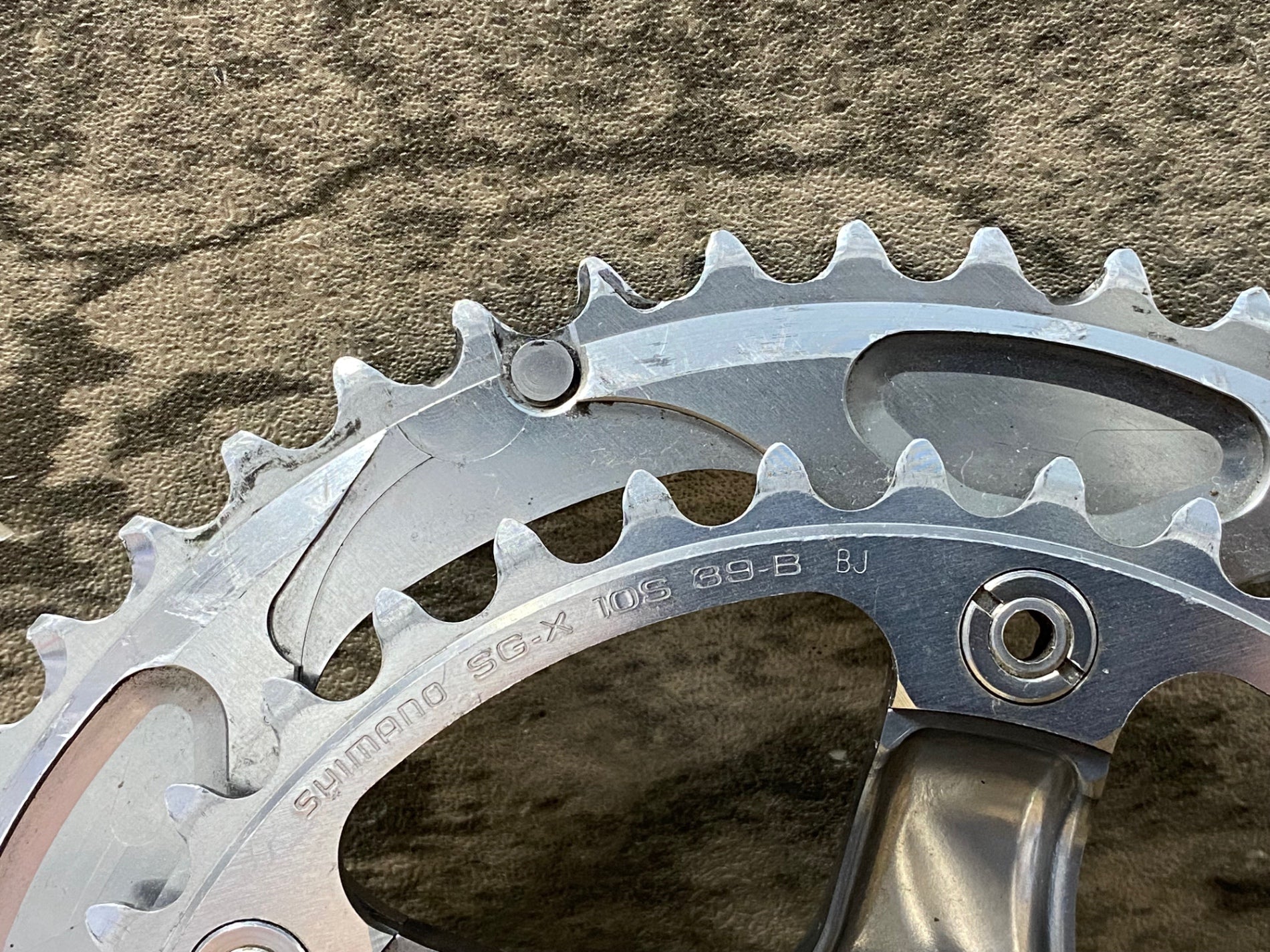 KQ182 シマノ SHIMANO デュラエース DURA-ACE FC-7800 クランクセット