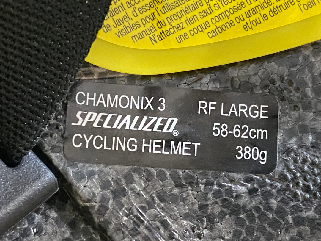 KF957 スペシャライズド SPECIALIZED CHAMONIX3 ヘルメット 白 L