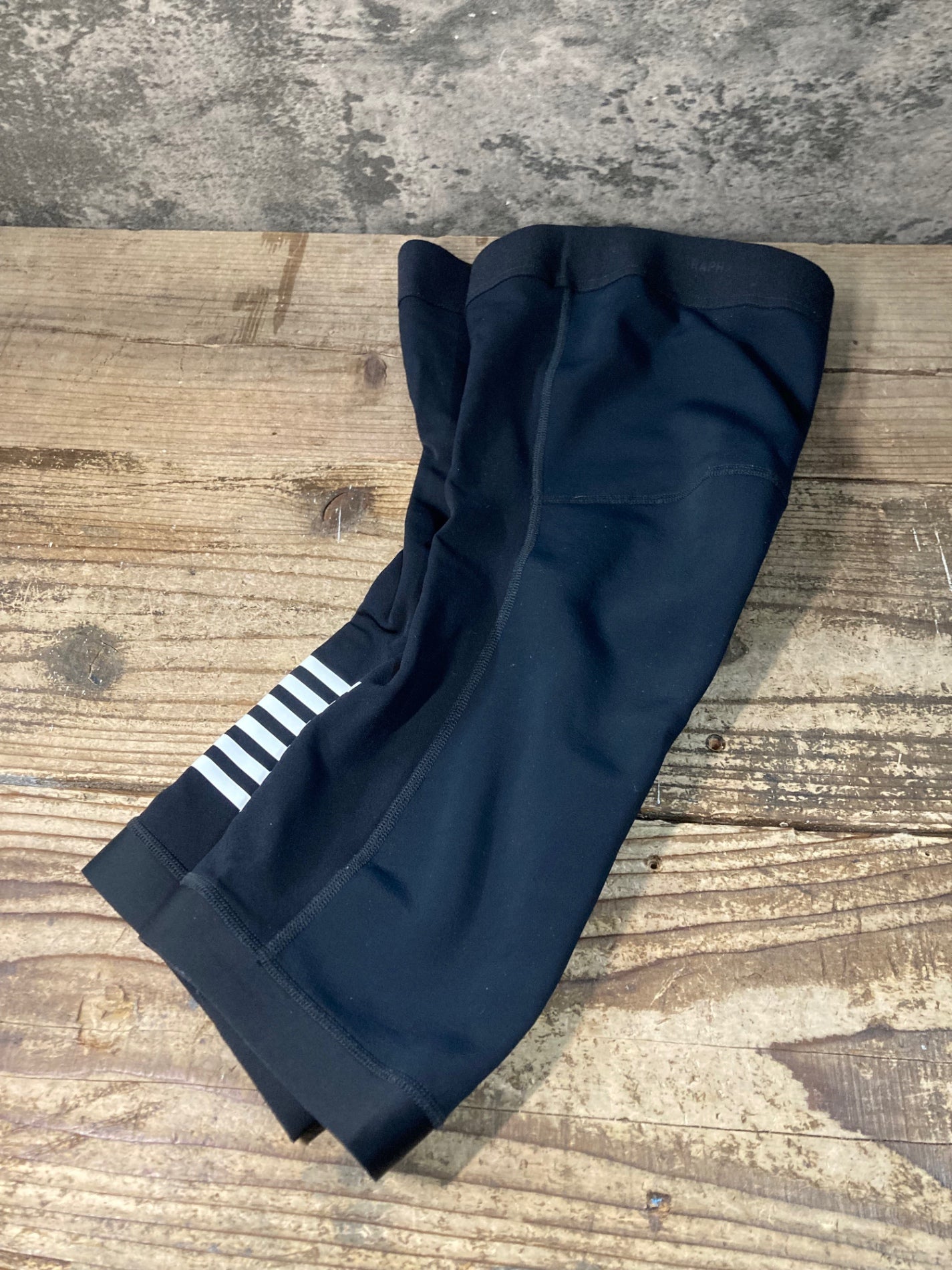 JX149 ラファ Rapha PRO TEAM KNEE WARMERS ニーウォーマー 黒 L