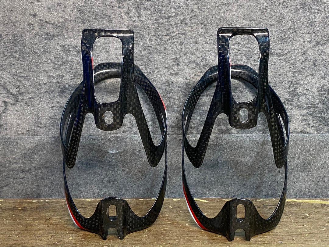 JP662 スペシャライズド SPECIALIZED S-WORKS RIB カーボンボトルケージ 黒 ペア ※一部欠け