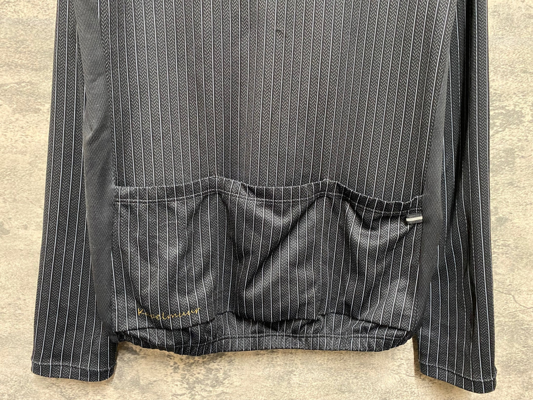 JL189 カペルミュール KAPELMUUR 長袖 サイクルジャージ 黒 XL ※ほつれあり