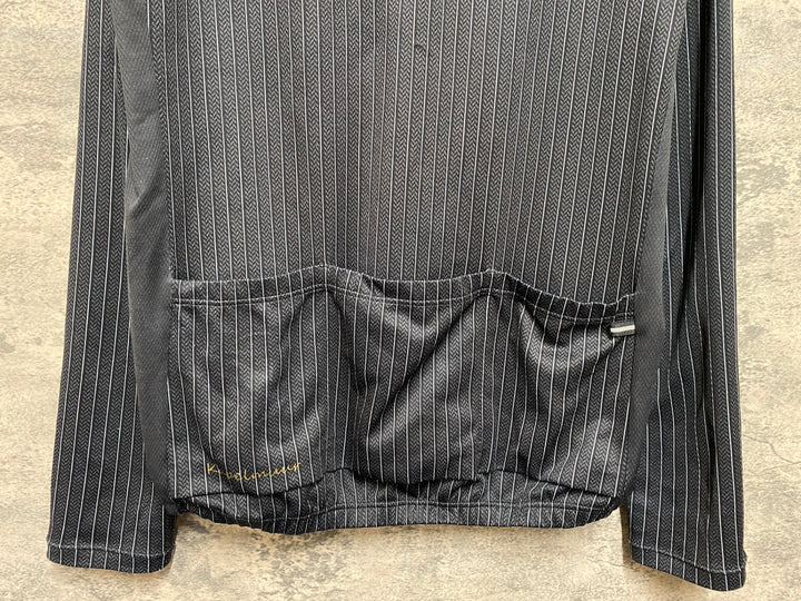 JL189 カペルミュール KAPELMUUR 長袖 サイクルジャージ 黒 XL ※ほつれあり