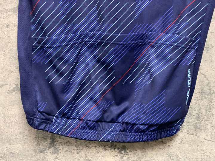 KF003 パールイズミ PEARL IZUMI 半袖 サイクルジャージ パープル M