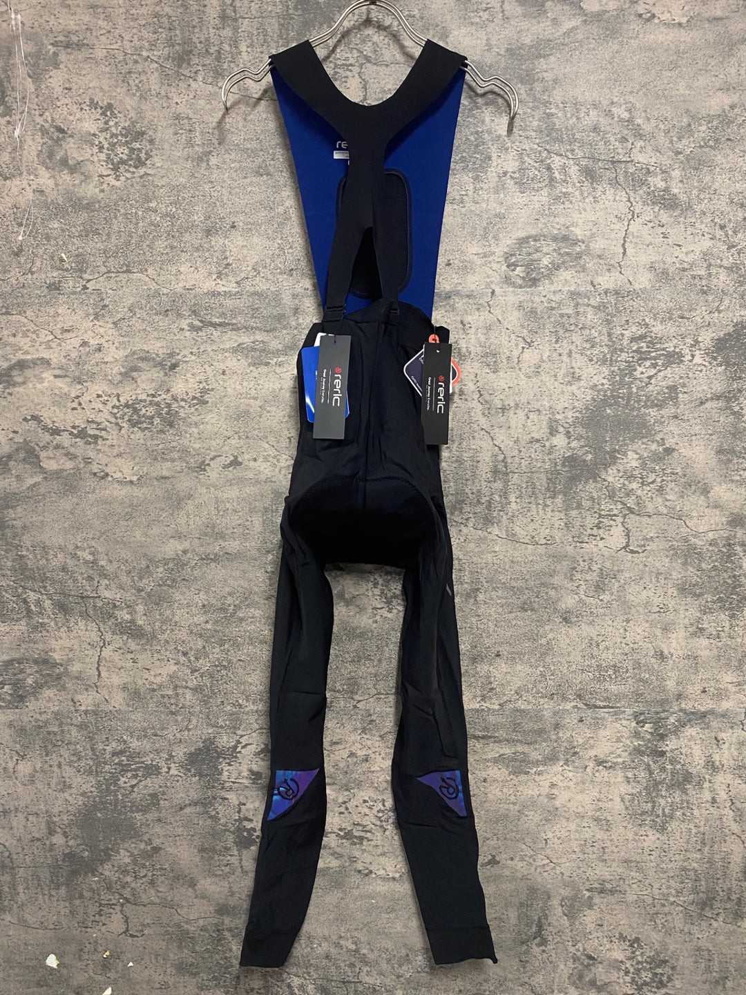JW027 レリック reric Women's Nereid-α Light Bib Tights Crona Shoulder Strap ビブタイツ 黒 L 裏起毛 レディース