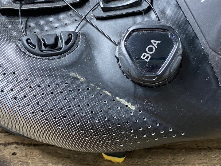 KE197 シマノ SHIMANO RC7 SHRC702 M ビンディングシューズ 黒 EU44 SPD-SL