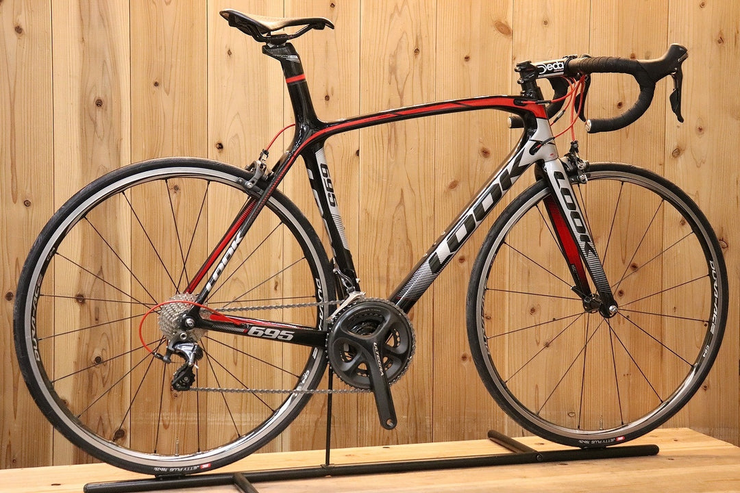 ルック LOOK 695 ZR 2015年モデル Mサイズ シマノ アルテグラ 6800 11S カーボン ロードバイク 【芦屋店】