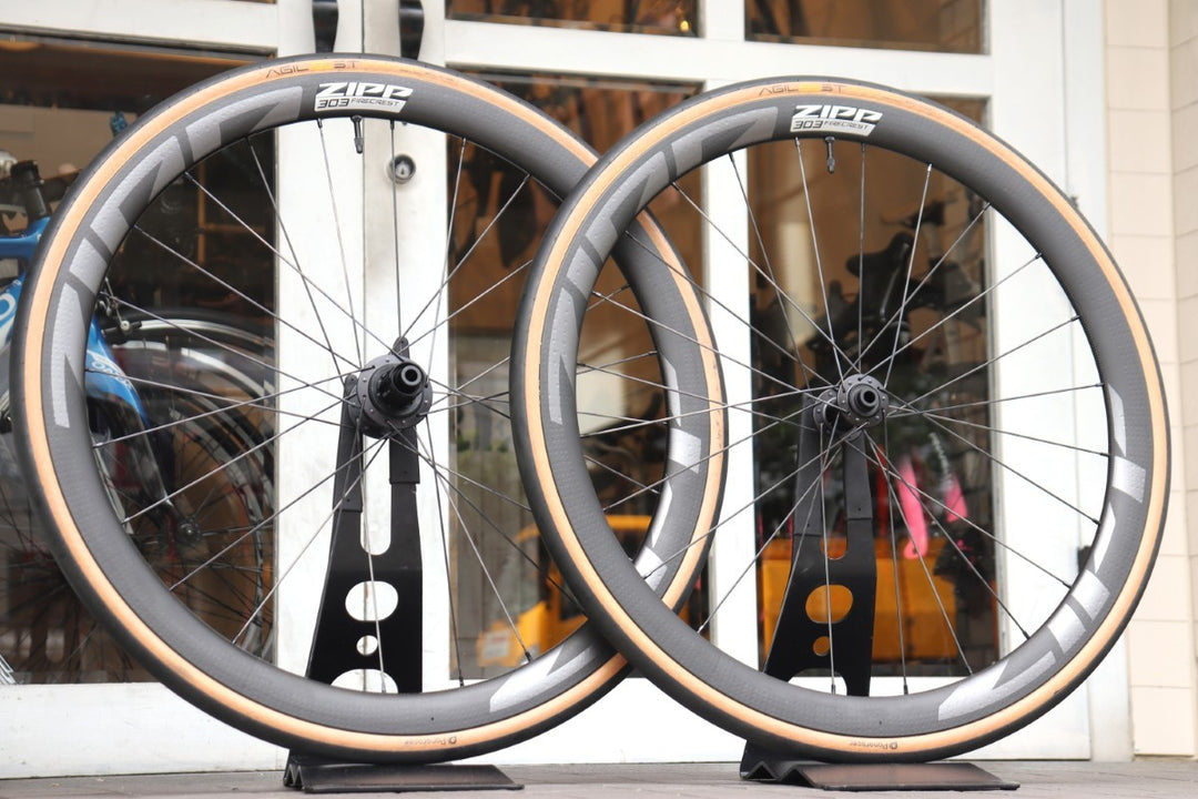ジップ ZIPP ファイアクレスト ディスク 303 FIRECREST DISC カーボン チューブレスレディ ホイールセット シマノ 11/12S 【横浜店】