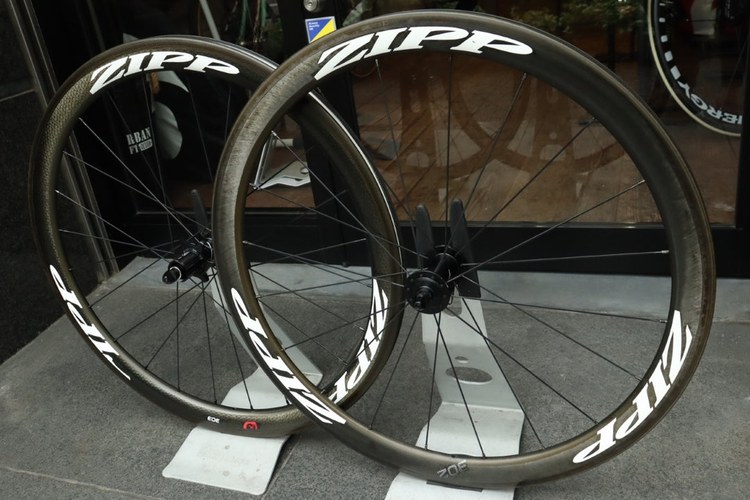 ジップ ZIPP 302/303 Firecrest カーボン クリンチャー ホイールセット シマノ12/11S ワイドリム 17C 【東京南麻布店】