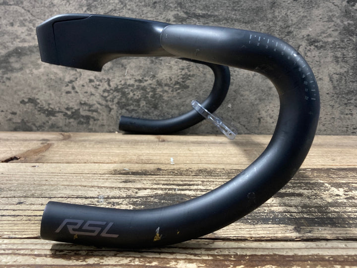 KL776 トレック TREK AERO RSL ROAD インテグレーテッド 一体型カーボンドロップハンドル ブラケットC-C370x110mm