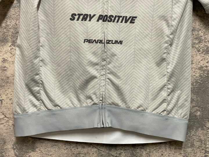 JO334 パールイズミ PEARL iZUMi PICC 半袖 サイクルジャージ グレー L