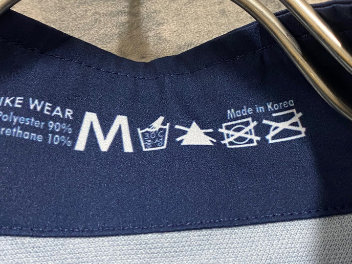 JO058 OSS BIKE WEAR 長袖 ウィンドブレーカー シェルジャケット 紺 M