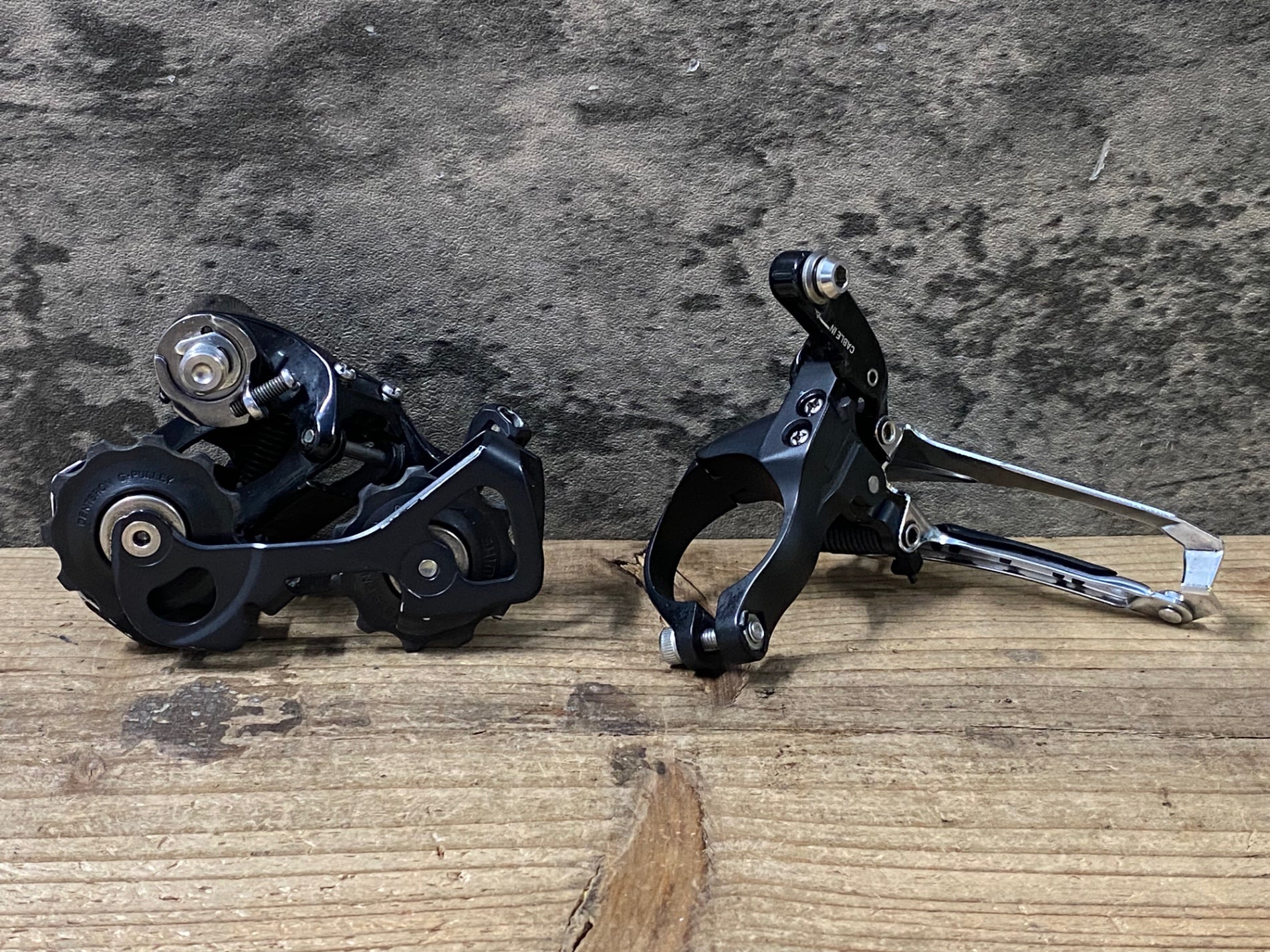 KP539 シマノ SHIMANO 105 FD-5800/RD-5800 前後ディレイラーセット