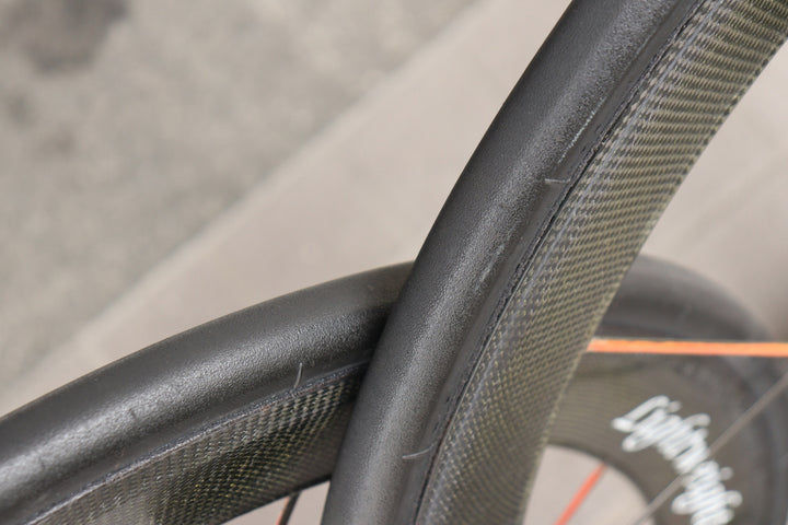 【訳あり】 ライトウェイト LIGHTWEIGHT オーバーマイヤー OBERMAYER G2 カーボン チューブラー ホイールセット カンパニョーロ 11/12S 【横浜店】