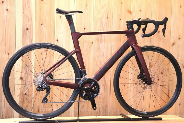 メリダ MERIDA リアクト REACTO 6000 DISC 2023年モデル Sサイズ シマノ 105 R7170 DI2 12S カーボン ロードバイク 【芦屋店】